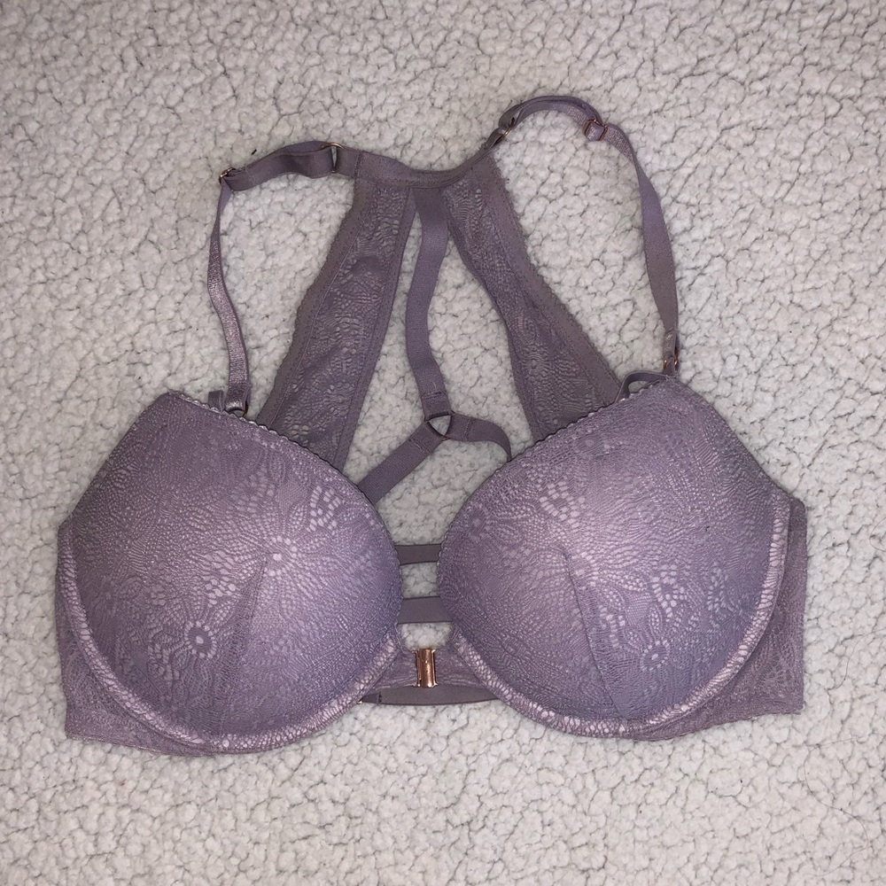 Very Sexy Lace Front Closure Push-Up Bra